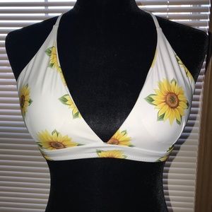 Sunflower Bikini Top